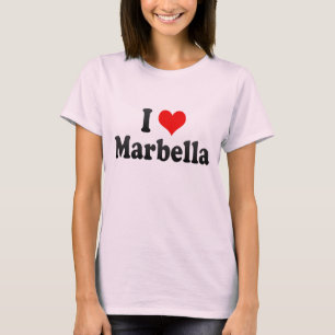 Camiseta Eu amo Marbella, espanha