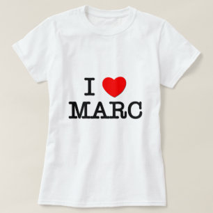 Camiseta Eu amo Marc