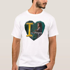 Camiseta Eu amo Marianne Williamson -