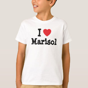 Camiseta Eu amo Marisol Heart-Shirt