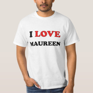 Camiseta Eu amo Maureen