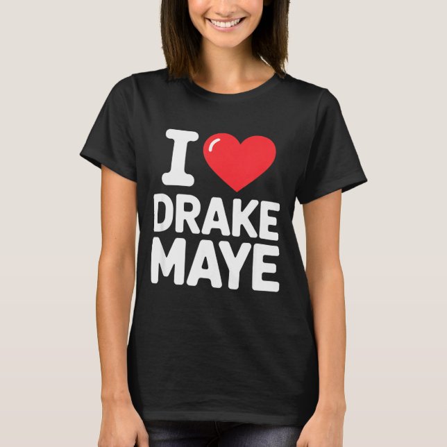 Camiseta Eu Amo Maye  (Frente)