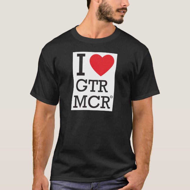 CAMISETA EU AMO MCR GTR (Frente)