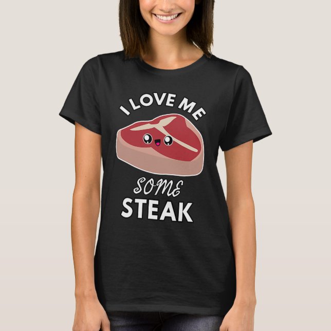 Camiseta Eu Amo-Me Algumas Crianças De Carne De Cachorro De (Frente)