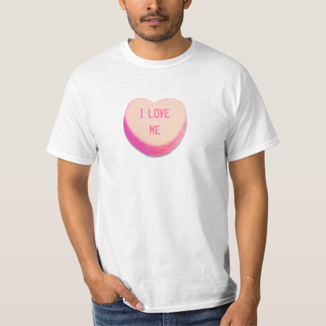 Camiseta Eu amo-me doces (Frente)
