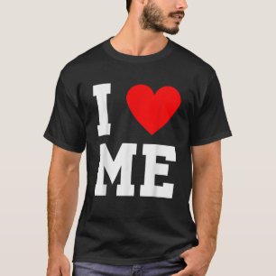 Camiseta Eu Amo-Me Encantado Engraçado Humor Romântico