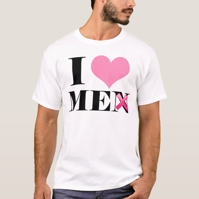 Camiseta Eu amo-me (os homens) (Frente)