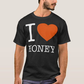 Camiseta EU AMO MEL vintage
