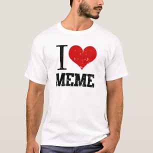 Camiseta Eu amo Meme