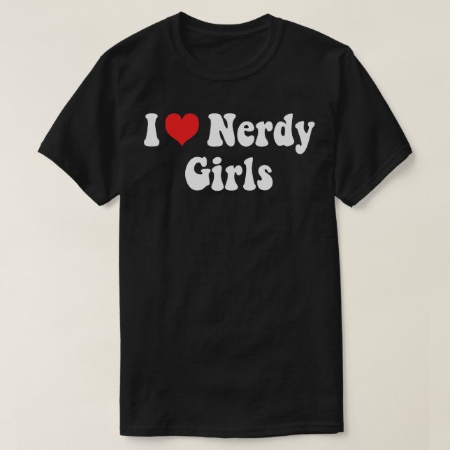 Camiseta Eu Amo Meninas (Frente do Design)