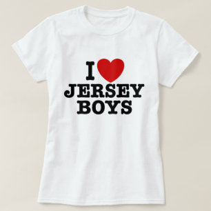 Camiseta Eu amo meninos do jérsei