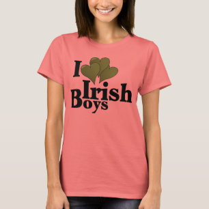 Camiseta Eu amo meninos irlandeses
