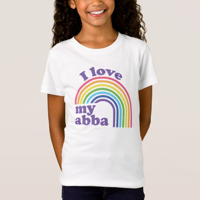 Camiseta Eu Amo Meu Abba - Cotovelo (Frente)