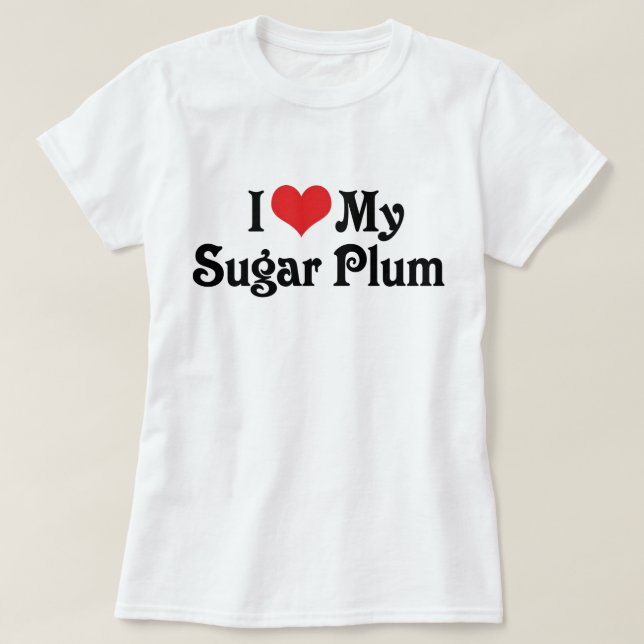 Camiseta Eu Amo Meu Açaí (Frente do Design)