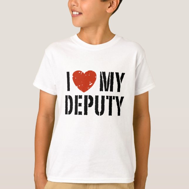 Camiseta Eu Amo Meu Adjunto (Frente)