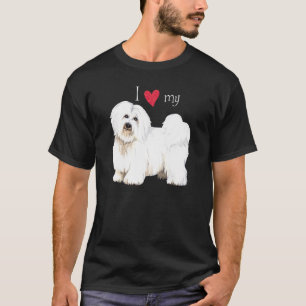 Camiseta Eu amo meu algodão de Tulear