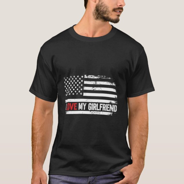 Camiseta Eu Amo Meu Amigo (Frente)