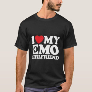 Camiseta Eu Amo Meu Amigo Emo