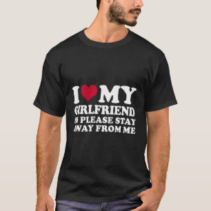 Camiseta Eu Amo Meu Amigo Então Por Favor Fique Longe De Mi