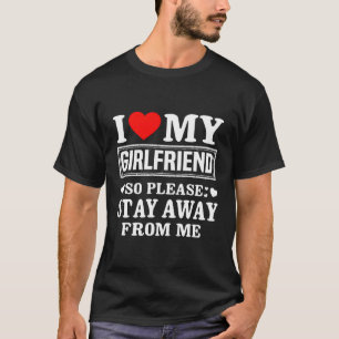 Camiseta Eu Amo Meu Amigo Então Por Favor Fique Longe De Mi