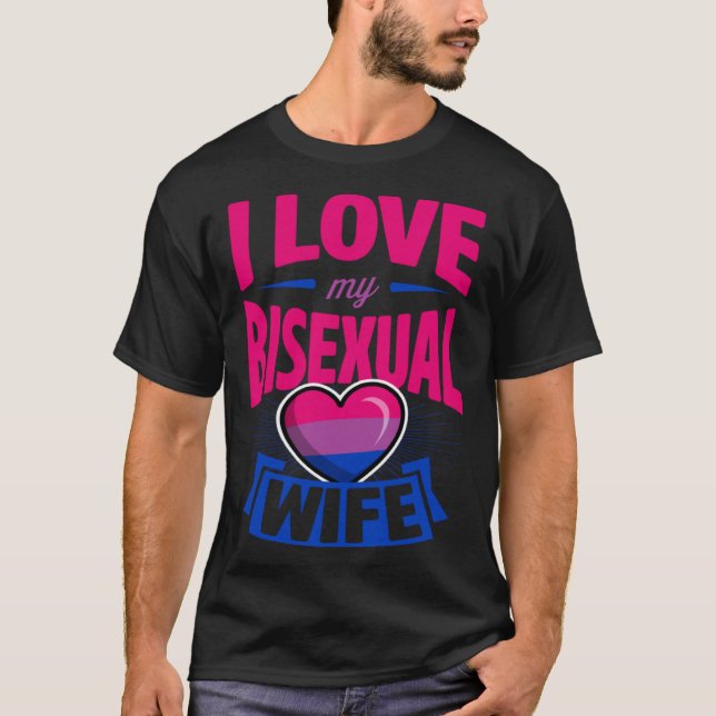 Camiseta Eu Amo Meu Aniversário do Orgulho Bi Cute Bi da Es (Frente)