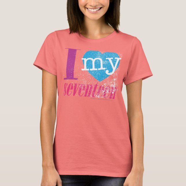 Camiseta Eu Amo Meu Aqua 17 (Frente)