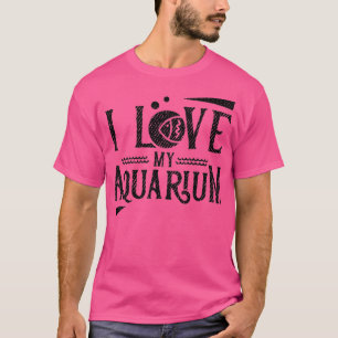 Camiseta Eu amo meu aquário 4