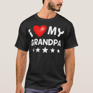 Camiseta Eu Amo Meu Avô fazenda geek animal