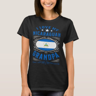 Camiseta Eu amo meu avô nicaraguense