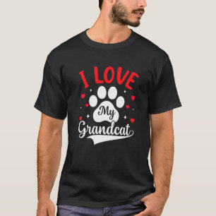Camiseta Eu Amo Meu Avogato  Gato  Avô Avó Avós