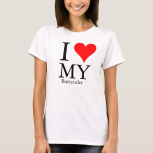 Camiseta Eu amo meu barman