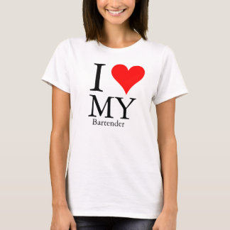 Camiseta Eu amo meu barman