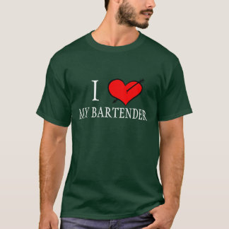 Camiseta Eu amo meu barman