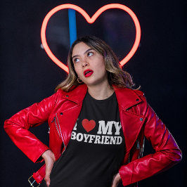 Camiseta Eu Amo Meu BF