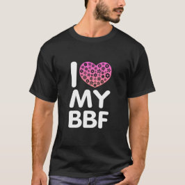 Camiseta Eu Amo Meu BFF