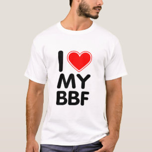 Camiseta Eu Amo Meu BFF