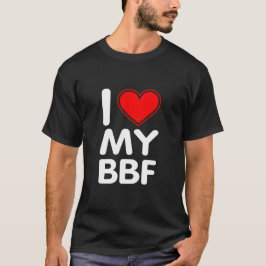 Camiseta Eu Amo Meu BFF