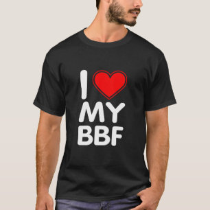 Camiseta Eu Amo Meu BFF