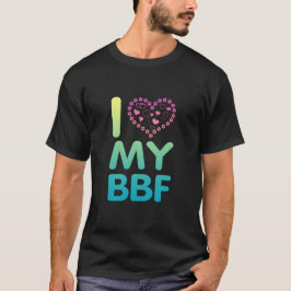 Camiseta Eu Amo Meu BFF
