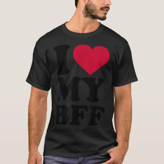 Camiseta Eu amo meu BFF