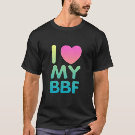 Camiseta Eu Amo Meu BFF