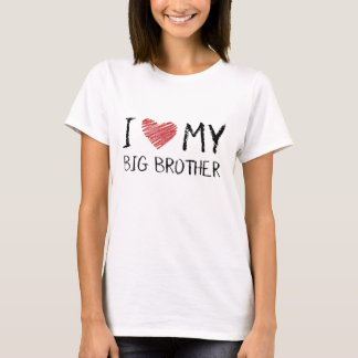 Camiseta Eu amo meu big brother
