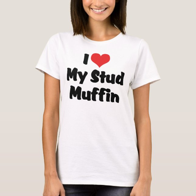 Camiseta Eu Amo Meu Bolinho (Frente)