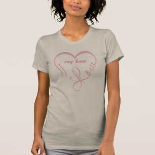 Camiseta Eu Amo Meu Boo • Para Sempre & Sempre ^_^