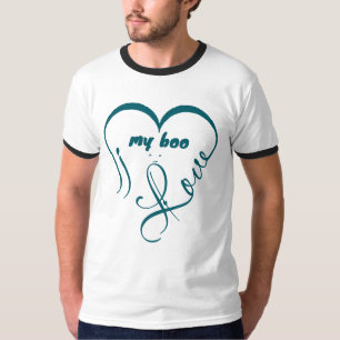Camiseta Eu Amo Meu Boo • Para Sempre & Sempre ^_^