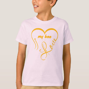 Camiseta Eu Amo Meu Boo • Para Sempre & Sempre ^_^