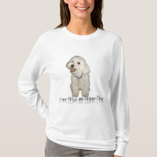 Camiseta Eu Amo Meu Cachorrinho Branco - Havanese