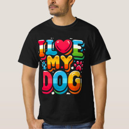 Camiseta Eu Amo Meu Cachorro
