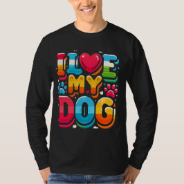 Camiseta Eu Amo Meu Cachorro