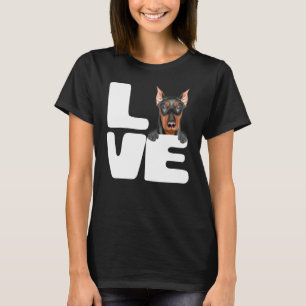 Camiseta Eu Amo Meu Cachorro Alemão